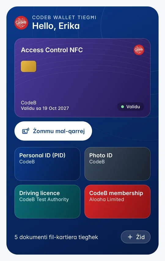 CodeB Wallet